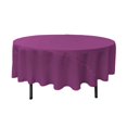 thumbnail image 1 of LA Linen TCpop90R-MagentaP81 Polyester Poplin Tablecloth, Magenta - 90 in. Round, 1 of 3