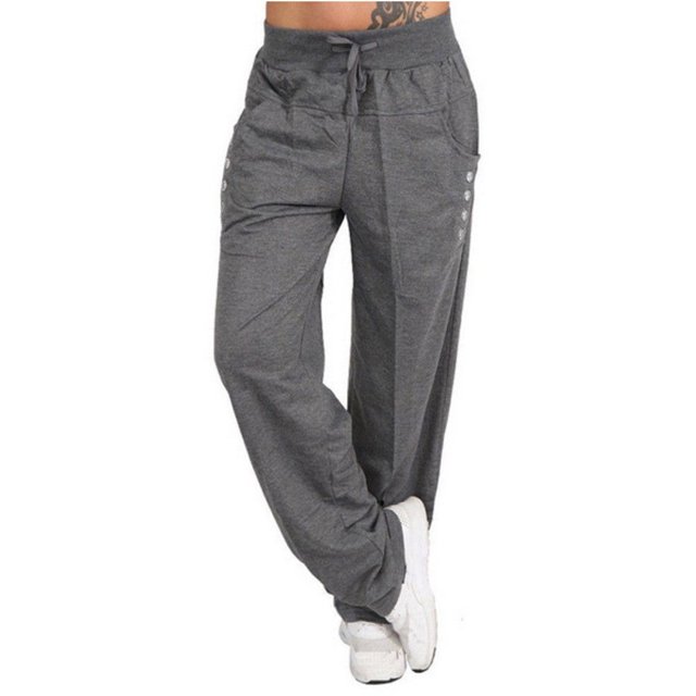 Clearance Womens Pants Petite Sports Solid Color Trousers Jogging Sweatpants Jogger Pants