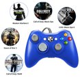 thumbnail image 2 of LUXMO Xbox 360 Wired Controlle with Shoulders Buttons for Xbox 360/Xbox 360 Slim/PC Windows 7 8 10 Game (Blue), 2 of 13