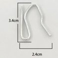thumbnail image 3 of Urtain Hook Metal Pin S hook Curtain Hook Home Curtain Accessories, 3 of 8