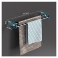 thumbnail image 2 of Practical Towel Organizer Rack Free-Perforation Wall Mounted for Bathroom Kitchen Accessories, 2 of 2