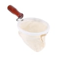 thumbnail image 2 of Filtre à Café en Tissu Réutilisable Lavable en Flanelle Filtre à Café Fait Main avec Poignée en Bois pour Maison Bureau Usage Fait Main Café, 2 of 8