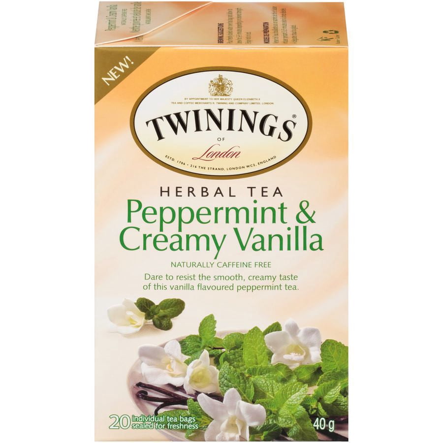 Twinings Peppermint And Creamy Vanilla Herbal Tea 20s