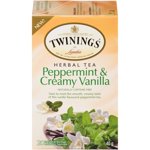 Twinings Peppermint And Creamy Vanilla Herbal Tea 20s