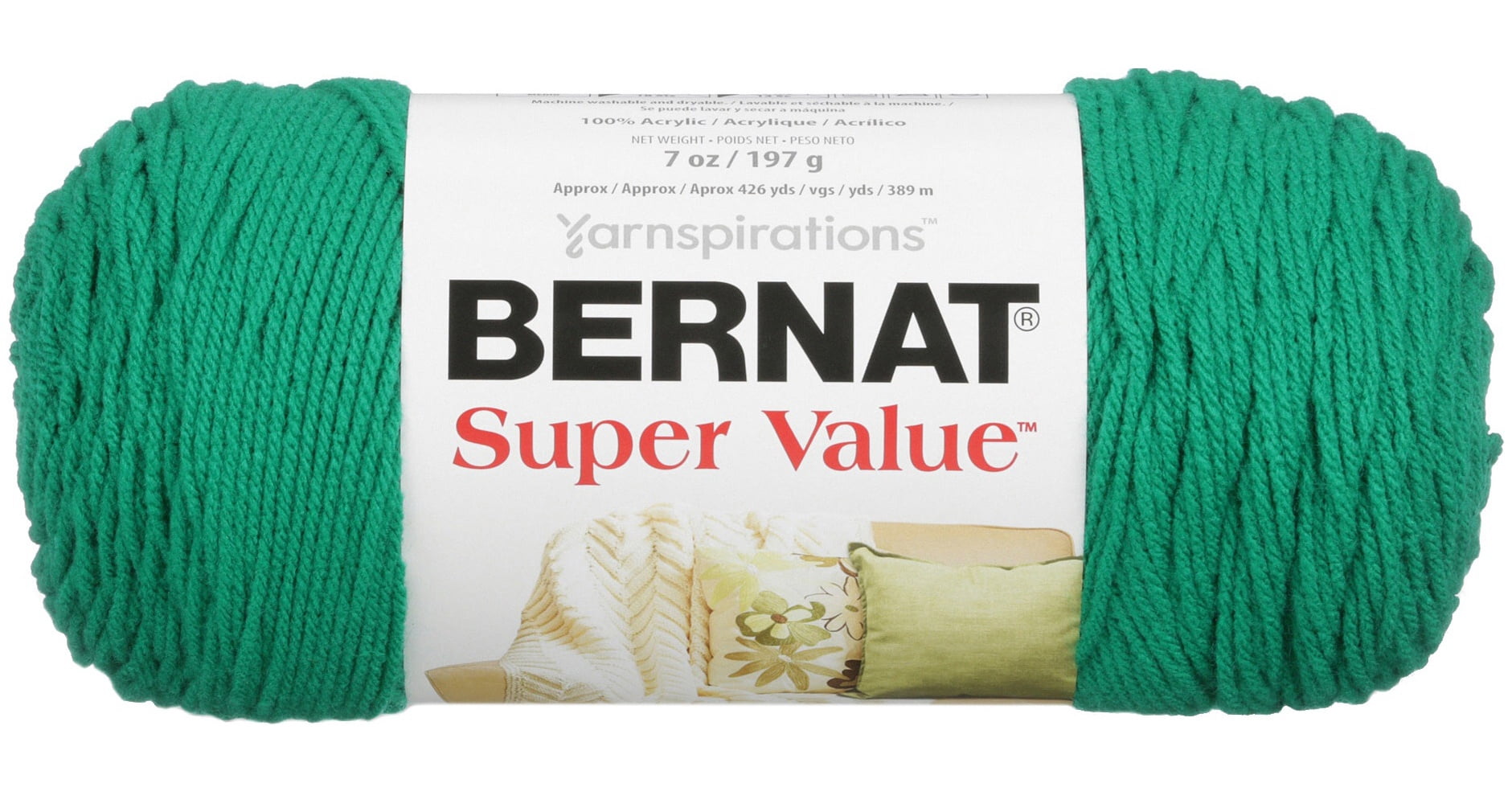 Bernat® Fil Super Value™, Acrylique #4 Moyen, 7oz/197g