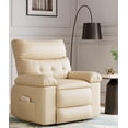 thumbnail image 1 of Oversized Recliner Chairs with Heat and Massage - 360° Swivel Lazy Boy Recliner Chair for Adults- Manual Rocking Chair with Remote Control for Living Rooms, Bedrooms, 1 of 8
