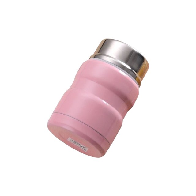 Stainless Steel Thermal Lunch Box Nonslip Heats Insulation Large Capacity Office Travelling Driving Case Container Pink