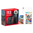 thumbnail image 1 of Nintendo Switch 2 Mario Kart World Bundle 256GB 7.9-Inch 1080P Screen, Joy-Con 2 with Mouse Sensor, Dock, with Super Mario Party And Mytrix Joystick Caps & Screen Protector, 1 of 5