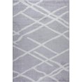 thumbnail image 1 of Ladole Rugs Shaggy Tangier Turkish Smooth Soft Made by Machine Indoor Big Runner Rug in Light Gray White 2'7" x 9'10", 1 of 3
