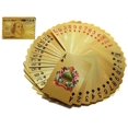 thumbnail image 1 of Fratelli Deck Of Waterproof 1 Set Gold Playing Cards For Adult - Flexible Pvc Plastic Gold Playing Cards Premium Poker Cards | Waterproof Playing Cards Washable Flexible Use For Party Game, 1 of 5