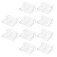thumbnail image 1 of 10pcs Acrylic Aquarium Cover Brackets Fish Tank Cover Holders Fish Tank Supplies, 1 of 9