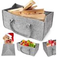 thumbnail image 1 of Storage Baskets Felt Foldable Drawer Organizer Bins Cube Shelf Small Basket Box, 1 of 4