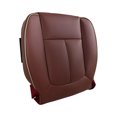 thumbnail image 1 of APPLAYERR Perfect Fit Wine Red Leather Driver Bottom Seat Cover for Ford F150 King Ranch 2009-2012 Trucks, 1 of 6