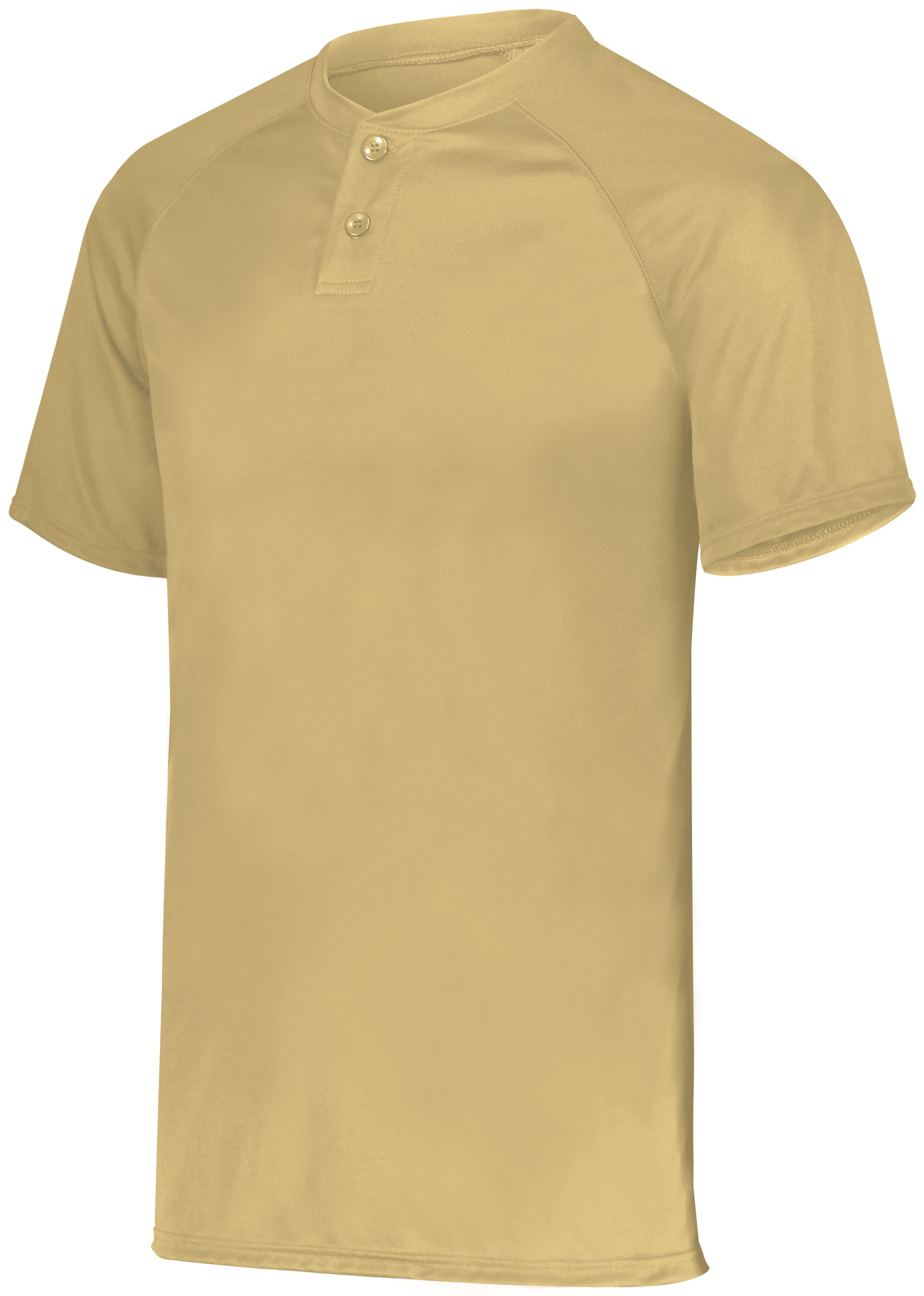 Augusta sportswear Boy's Attain Wicking Two Button Baseball Jersey