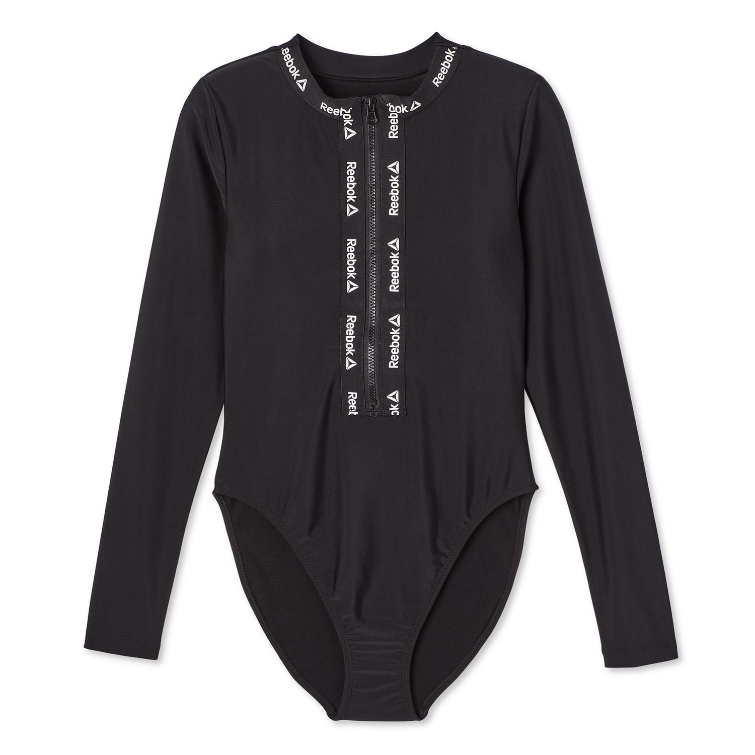 Reebok Long Sleeve Zip Up One Piece