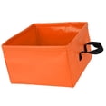 thumbnail image 4 of Camping Water Container, PVC Convenient 13L Portable Folding Collapsible Bucket  For Outdoor, 4 of 8