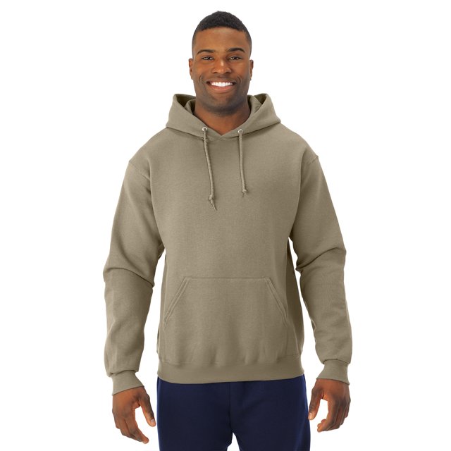 Jerzees Mens NuBlend Pull Over Hooded Sweatshirt, 3X, Safari