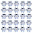 thumbnail image 2 of Fosa 25Pcs/set 0.5W 5V High Power LED Lamp Bead Light Source Chip With Aluminum Plate, 2 of 8