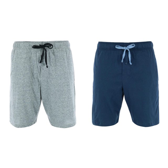 Hanes Short de Pyjama en Tricot (Lot de 2) (Grande Taille pour Hommes)