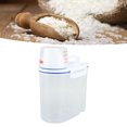 thumbnail image 1 of Rice Storage Bin Cereal Containers Dispenser, Thicken Plastic Clear Food Storage Box With Pouring Spout Airtight Pour Spout Food Storage Container With Measuring Cup Clear, 1 of 7