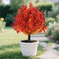 thumbnail image 1 of Fall Decoration Simulation Plant Ground Plug for Outdoor Autumn Home Decor, Durable Faux Greenery for Garden, Patio, Front Door and Window Sill, 1 of 8