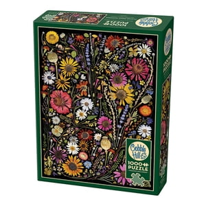 Cobble Hill Puzzle de puzzle - Presse à fleurs: le bonheur, 1000 Puzzle de pièce