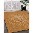 thumbnail image 3 of Ahgly Tapis Rectangulaire Lavable en Machine Intérieur Transitionnel Orange Foncé, 5 Pieds x 8 Pieds, 3 of 7