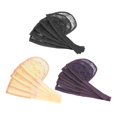 thumbnail image 1 of ziyahi 5pcs Hair Net for Making Ponytail Weaving Net Wig Caps Hair Accessories black, 1 of 9