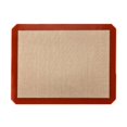 thumbnail image 1 of Nonstick Baking Mat Silicone Fiberglass Reusable Heat Resistant Baking Cookie Pastry Bake Pans Sheet, 1 of 2