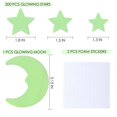 thumbnail image 4 of Glow In The Dark 200Pcs Stars & 1Pc Moon Wall Decal Stickers Kids Room Decor, 4 of 8
