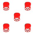 thumbnail image 1 of relayinert Stylish Cat Paw Gaming Mouse Mat Wrist Protection Non-slide Base Safe Cute DS-001 bright red 5Set, 1 of 6