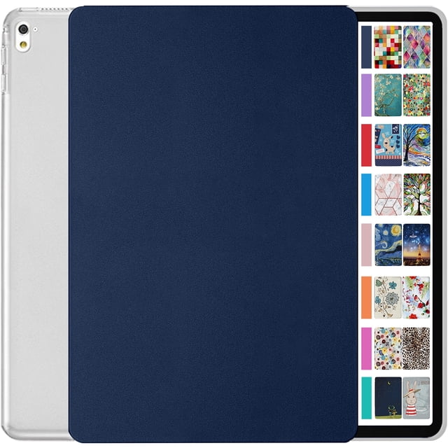 Étui pour iPad Pro 9,7 Pouces 2016 A1673 MLMP2LL/A MM172LL/A MLMN2LL/A MLMQ2LL/A A1674 A1675 MLMW2LL/A MLMX2LL/A MM192LL/A MLMV2LL/A MLMY2LL/A MLN12LL/A MM1A2LL/A MLPX2LL/A MLPW2LL/A MLPY2LL/A - Bleu Marine