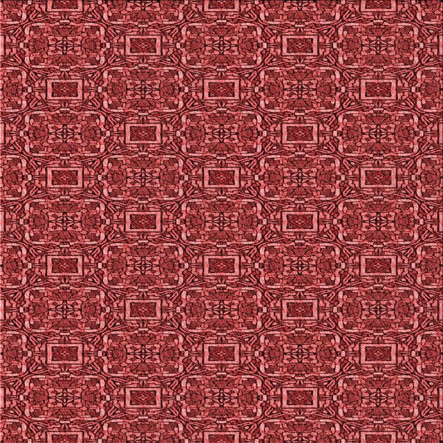 Ahgly Company Tapis d'Intérieur Lavable en Machine Carré Transitionnel Rouge Canneberge, 6 Pieds Carré