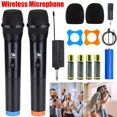 thumbnail image 2 of Wireless Microphones for Professional Microphone System, High Sensitivity Microphones with Plug and Play Design for Bluetooth Receiver, Compact Receiver with Anti-Interference, 2 of 5