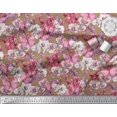 thumbnail image 3 of Soimoi Rayon Fabric Butterfly & Orchids Floral Print Sewing Fabric Yard 56 Inch Wide, 3 of 3