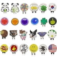 thumbnail image 2 of 1pcs Golf Ball Maker 24 Kinds For Choice With Golf Hat Visor Clips Golf Marker Wholesale Price Dog, 2 of 5