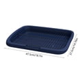 thumbnail image 3 of EGNMCR Flat Bottom Dog Toilet Detachable And Washable Pet Specific Dog Urine Potty Easy To Clean Designs Suitable For Small And Medium Sized Dogs Plastics dog toilets, 3 of 6