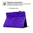 thumbnail image 4 of GSFY Case for Kindle Paperwhite (12th Generation, 2024), PU Leather Magnetic Closure Wallet Case Auto Sleep/Wake for 7 inch Kindle Paperwhite / Kindle Colorsoft Signature Edition 2024, Purple, 4 of 7