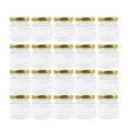 thumbnail image 1 of EASTIN Jars Glass Bottles Mason Mouth Empty Jar Wide Seasoning Containers Storage Kitchen Bottle Spices Canning Quart Jam Clear, 1 of 6