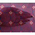 thumbnail image 4 of oneOone Viscose Chiffon Fabric Diamond & Circle Block Printed Fabric 1 Yard 42 Inch Wide, 4 of 4