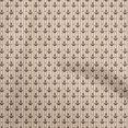 thumbnail image 1 of oneOone Popeline de Coton Brun Rouille Tissu Nautique à Rayures Tissu pour Robe Tissu Imprimé Tissu au Mètre 56 Pouces de Large, 1 of 4
