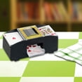thumbnail image 4 of 2 Decks Automatic Card Shuffler Automatic Playing Cards Shuffler Mixer Games Poker Sorter Machine Dispenser for Travel Home Festivals Xmas Party Battery Operated, 4 of 7