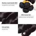 thumbnail image 3 of Body Wave Bundles Peruvian Human Hair Double Weft Bundles 1/3 Human Hair Bundles Natural Color 8-30Inch Virgin Human Hair Extensions Perruques Extensions de cheveux humains, 3 of 7