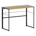 thumbnail image 1 of Pemberly Row Wood & Metal Frame Computer Desk in Sonoma Oak/Black, 1 of 5
