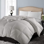 Blue Ridge Accueil Mode 1000 Nombre de fils PIMA Cotton Down Twin Alternative en Couleur Grise Down Comforter,