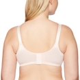 thumbnail image 2 of Bali Womens Double Support Wirefree Bra - Best-Seller, 42DD, Blushing Pink, 2 of 3
