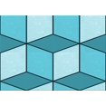 thumbnail image 1 of Ahgly Company Machine Washable Indoor Rectangle Transitional Light Sea Green Area Rugs, 5' x 8', 1 of 7