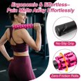 thumbnail image 3 of YISITIAN Muscle Roller Stick, Deep Tissue Massage Tool for Lymphatic Drainage and Soreness Relief, Handheld Recovery Device for Athletes, Runners, and Post-Workout Therapy(Rosered) AZ1014-4660, 3 of 7