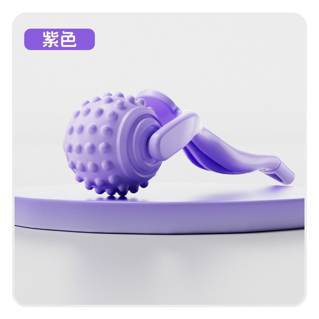 EGNMCR Balle Rouleau de Massage Détachable - Masseurs Corporels Multifonctions pour Épaules Bras Mains Pieds Taille - Silicone Réutilisable Imperméable un Masseur