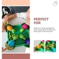 thumbnail image 4 of Hungry Turtle Board Game Hungry Hungry Hippos Tabletop Game Tortoise Eat Bean Preschool Intelligent Educational Toy for Outdoors Travel Family Game  Intense Game of Quick Reflexes, 4 of 7